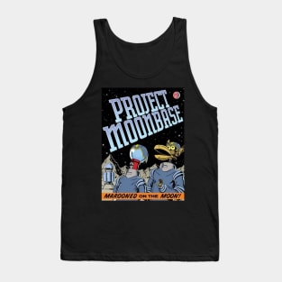 MST3K Mystery Science Promotional Artwork - Project Moonbase Tank Top